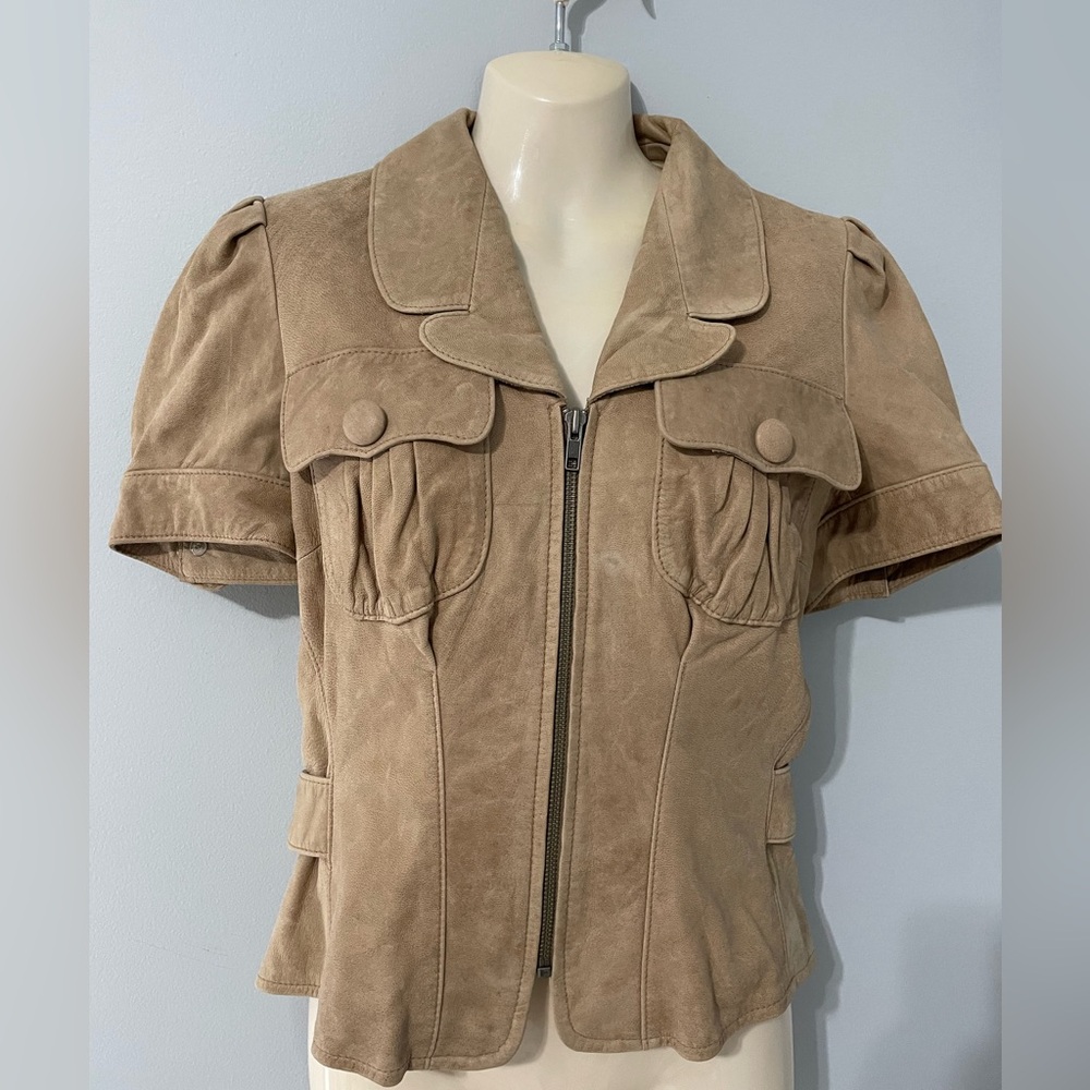 TRACY REESE Vintage soft leather jacket